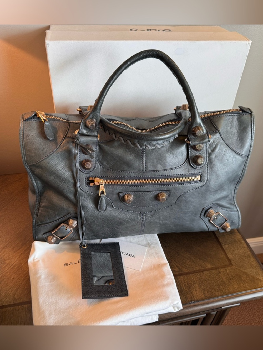 Balenciaga Agneau Work bag